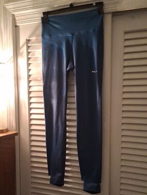 RXL - Ralph Lauren Teal Blue High-Waist Stirup Leggings